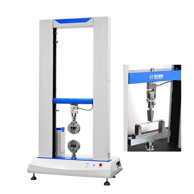 Double Column Universal Tensile Strength Testing Machine For Plastic / Rubber / Fabric