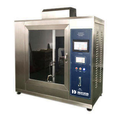 Хорошая цена Оборудование для испытаний вертикального распространения пламени для текстиля с горизонтальным углом сжигания и промышленным топливным газом онлайн